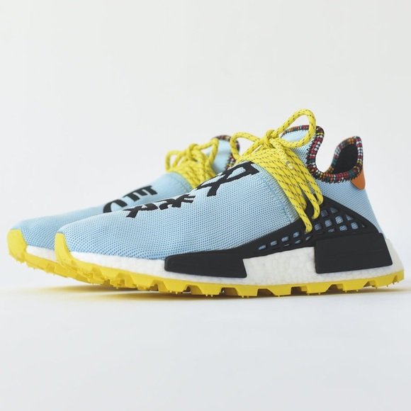Adidas Men’s Iconic NMD Hu Pharrell Hunan Race Shoes - Picture 2 of 9
